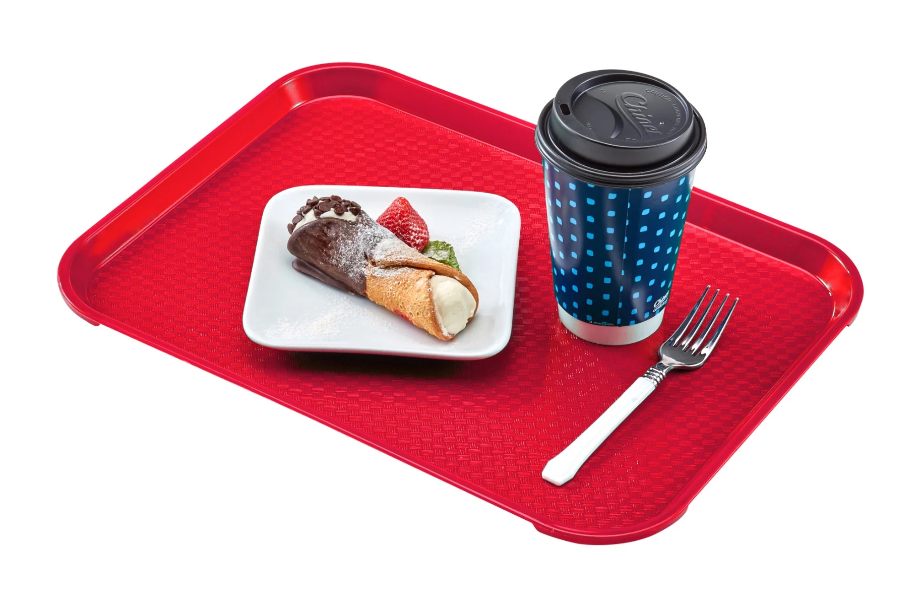 Cambro 1418FF163 Fast Food Tray 13-13/16" x 17-3/4" - Red
