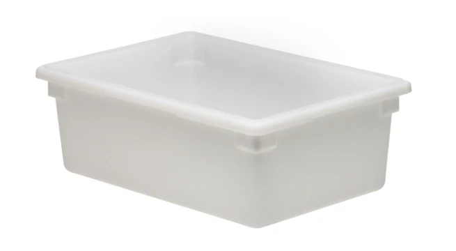 Cambro 182612P148 Polyethylene Food Storage Box 18" x 26" x 12" - 17 gal. - White