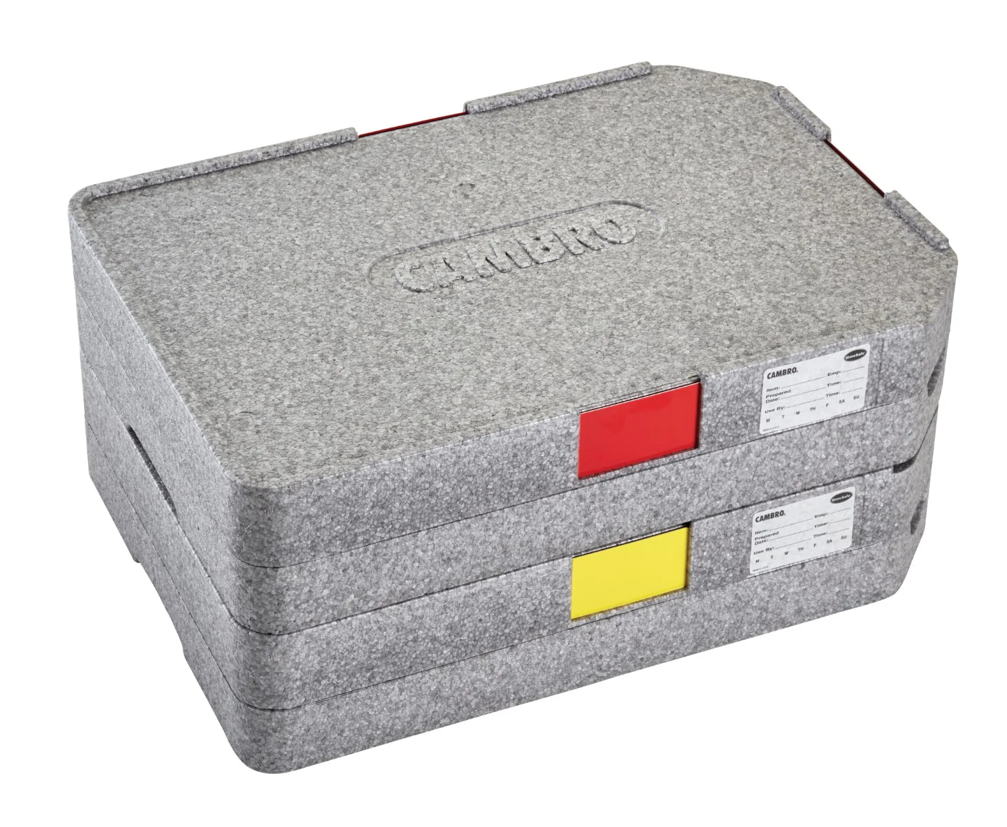 Cambro 23SLB250 StoreSafe Dissolvable Food Rotation Label 2" x 3" - White - 250/Roll - 24 Rolls/Case - Image 17