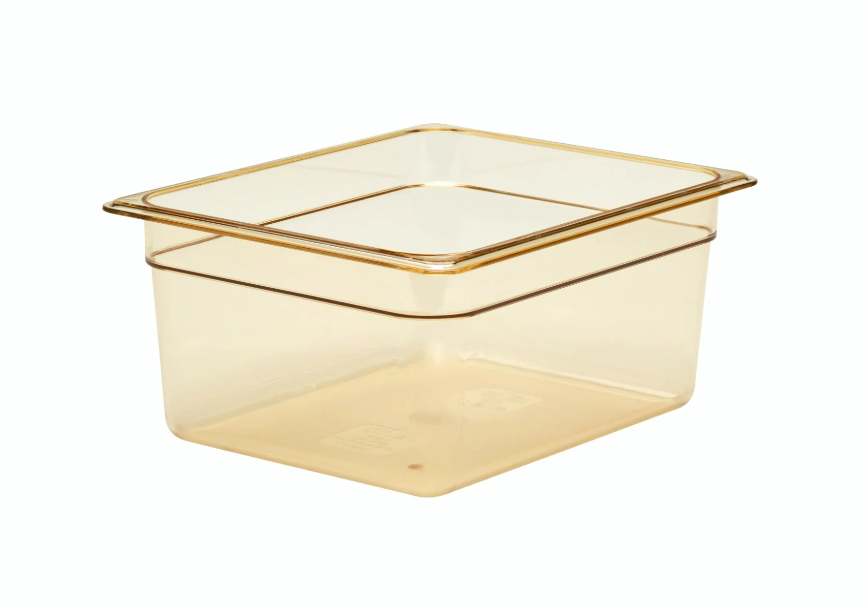 Cambro 24HP150 High Heat Food Pan 1/2 Size 4" Deep Amber - Image 10