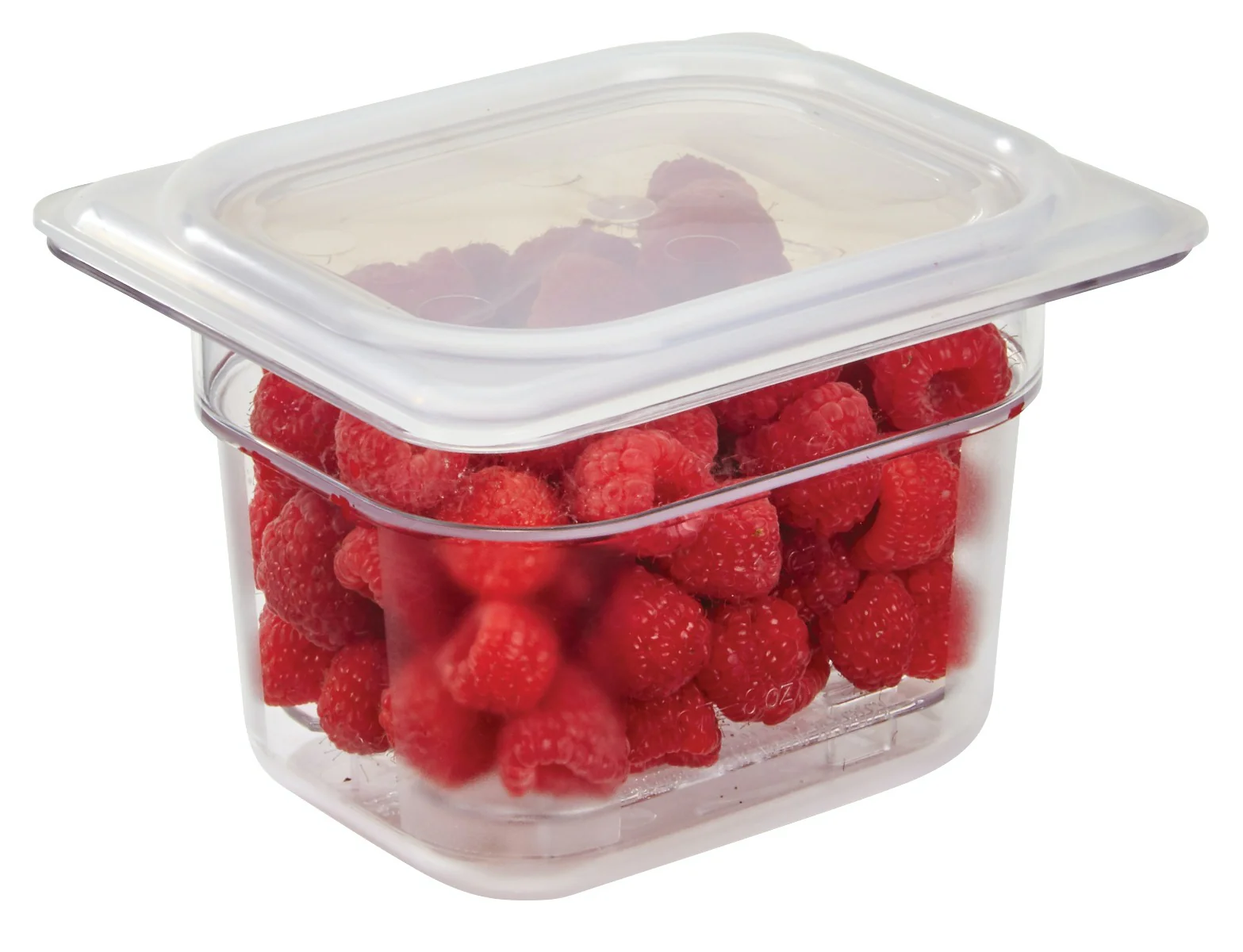Cambro 44CW135 Food Pan 1/4 Size 4" Deep Clear - Image 2