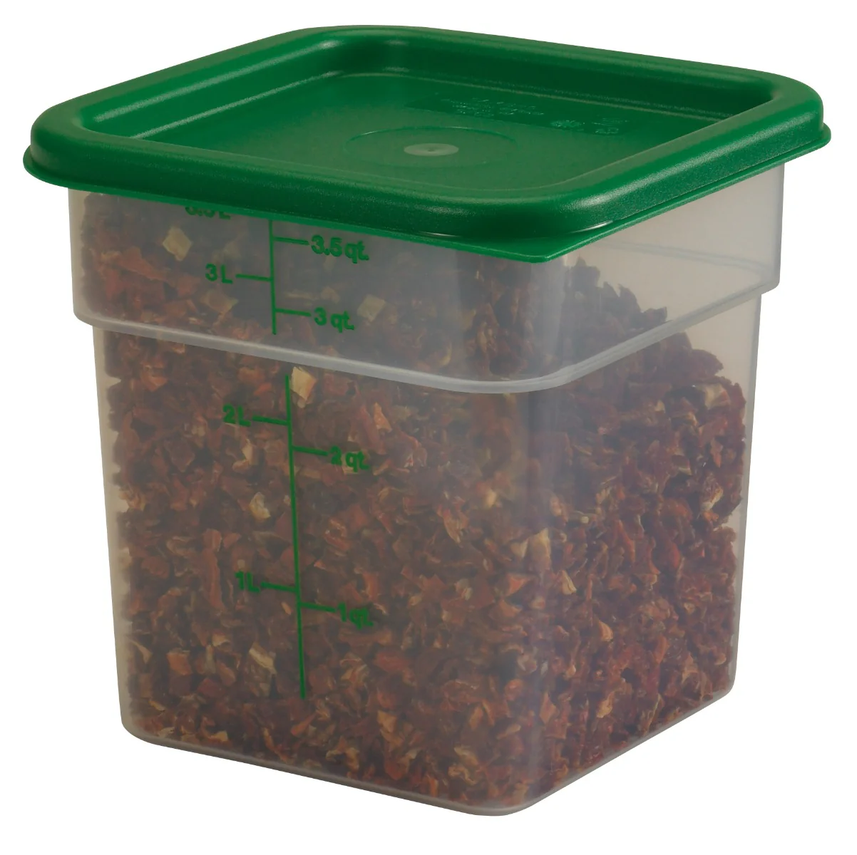 Cambro 4SFSPP190 Translucent Food Container w/ Graduations 4 qt. - Image 8