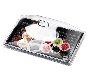Cambro DD1220CW135 Camwear Display Dome Tray Cover - Fits 12" x 20" - Clear - Image 2