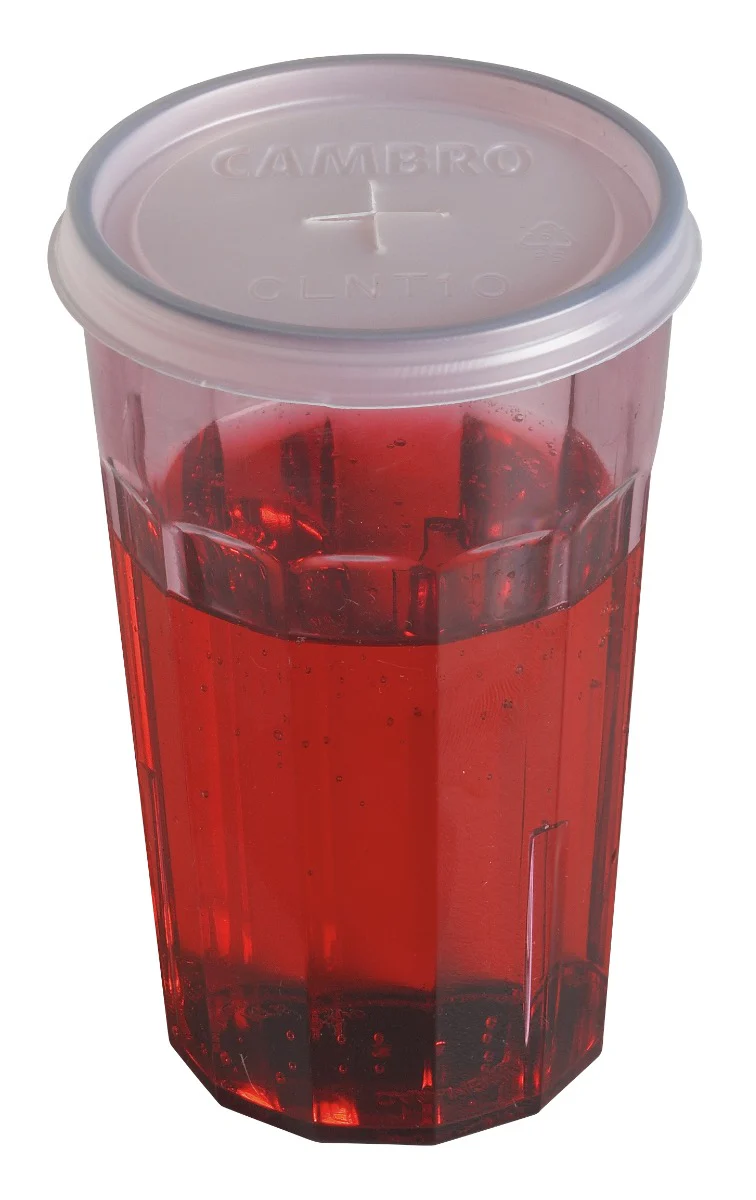 Cambro NT10152 Newport Fluted Tumbler 10 oz. - Clear - 36/Case