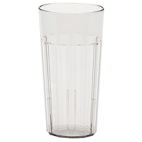 Cambro NT20152 Newport Fluted Tumbler 22 oz. - Clear - 36/Case - Image 2