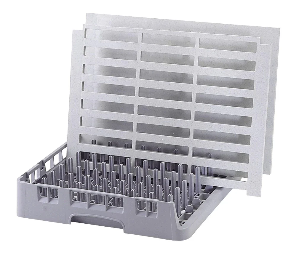 Cambro OETR314151 Camrack Full Size Open End Tray Rack - Soft Gray - For Trays 15" x 20" or Larger - Image 4