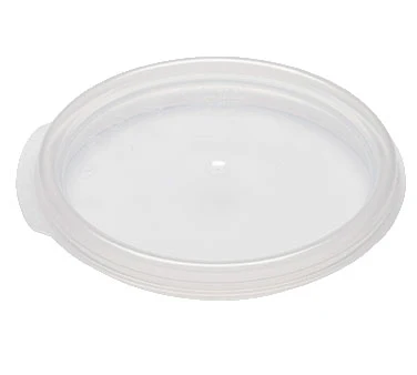 Cambro RFS1SCPP190 Camwear Round Food Storage Container Seal Cover - fits 1 qt. - Translucent - Image 2