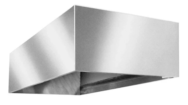 CaptiveAire 54-24 ES-VHB-G-REM Type 2 Condensate Hood with Full Perimeter Gutter and Removable Baffle 6'