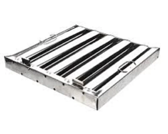 CaptiveAire HRSS1616 Kleen-Guard Stainless Steel Hood Grease Baffle Filter – 16"H x 16"W