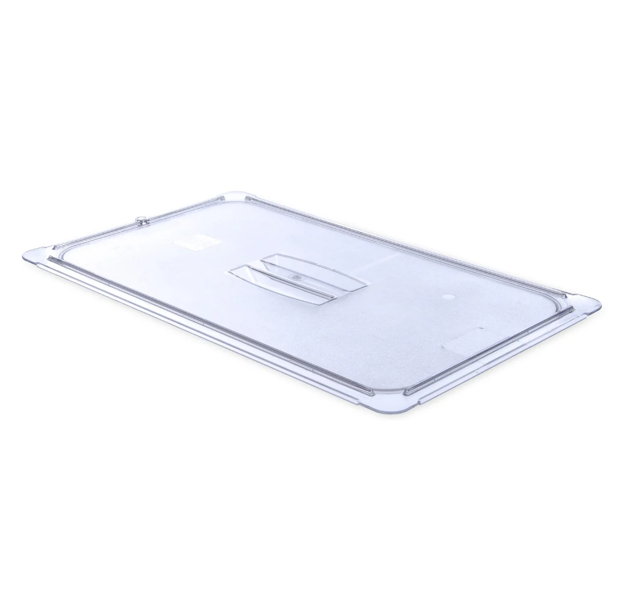 Carlisle 10210U07 StorPlus Polycarbonate Food Pan Cover - (1/1) Full Size - Clear