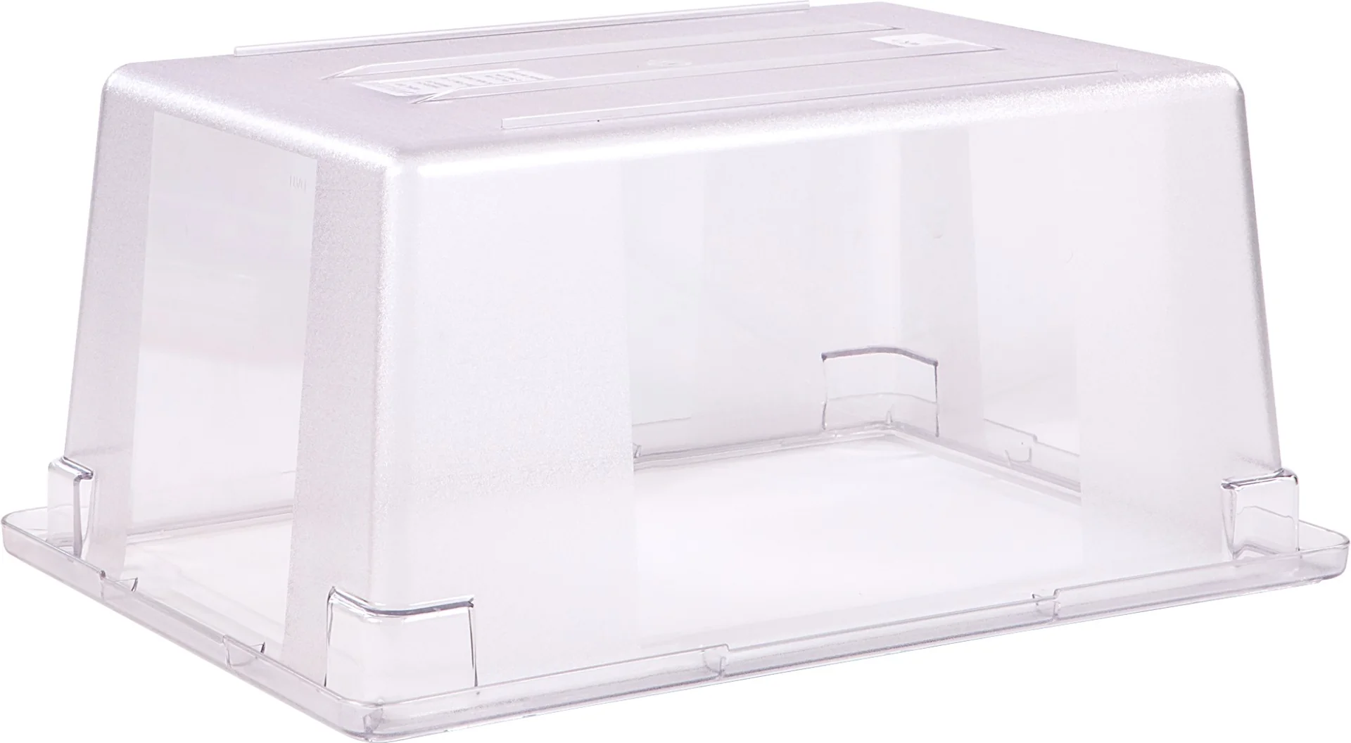 Carlisle 1062307 Food Storage Box 16.6 Gal Polycarbonate,Clear - Image 4