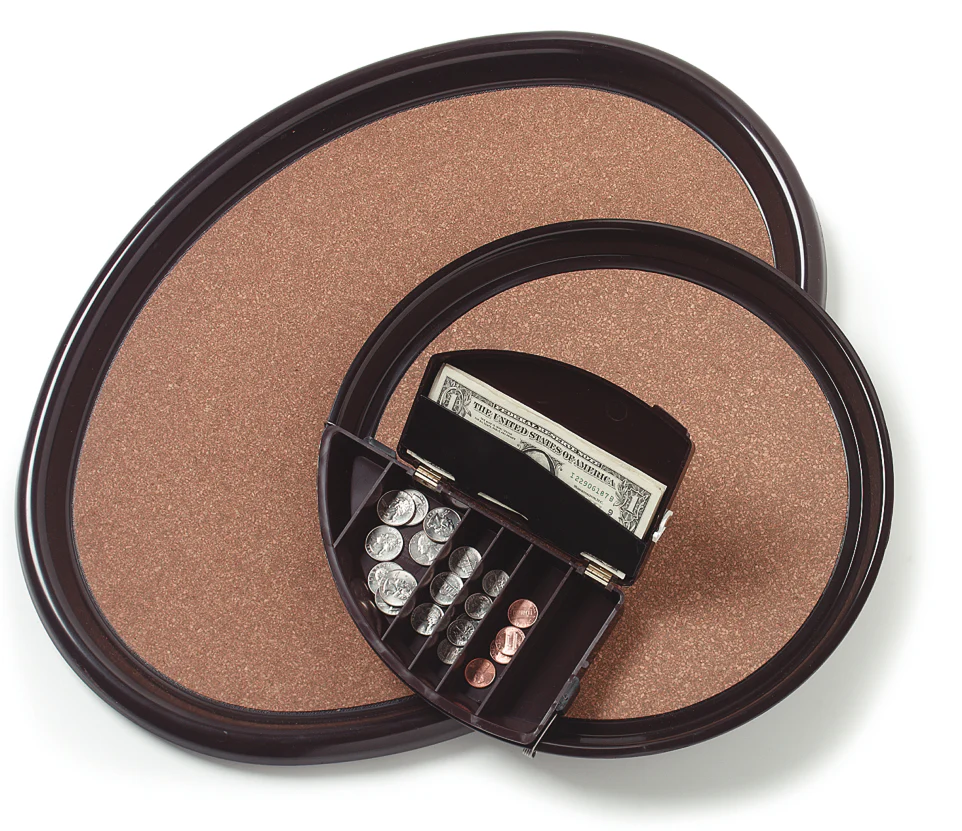 Carlisle 140101 - Money Maid Clip-on for Round Trays - Image 3