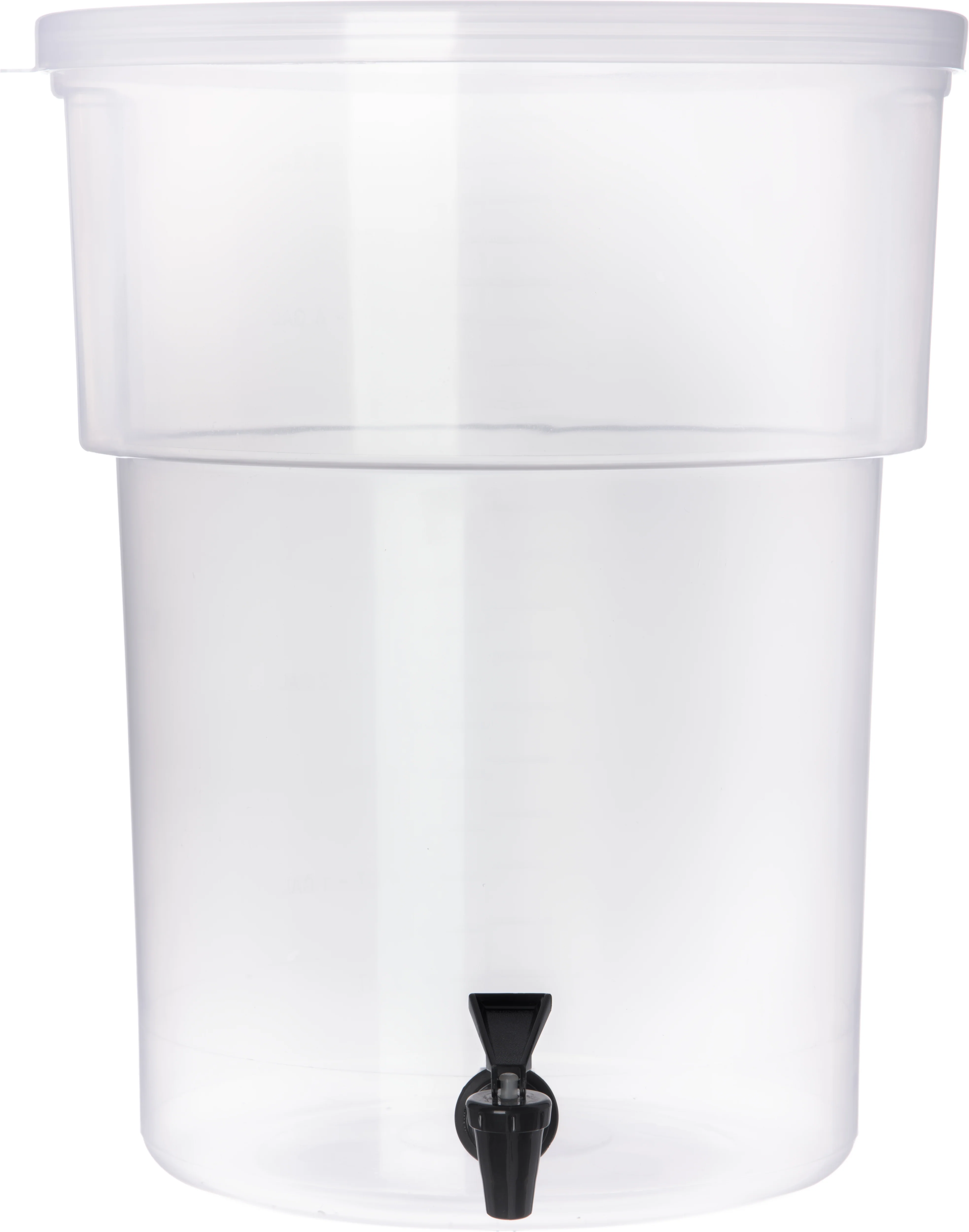 Carlisle 220930 Round Beverage Dispenser 5 gal - Clear - Image 3