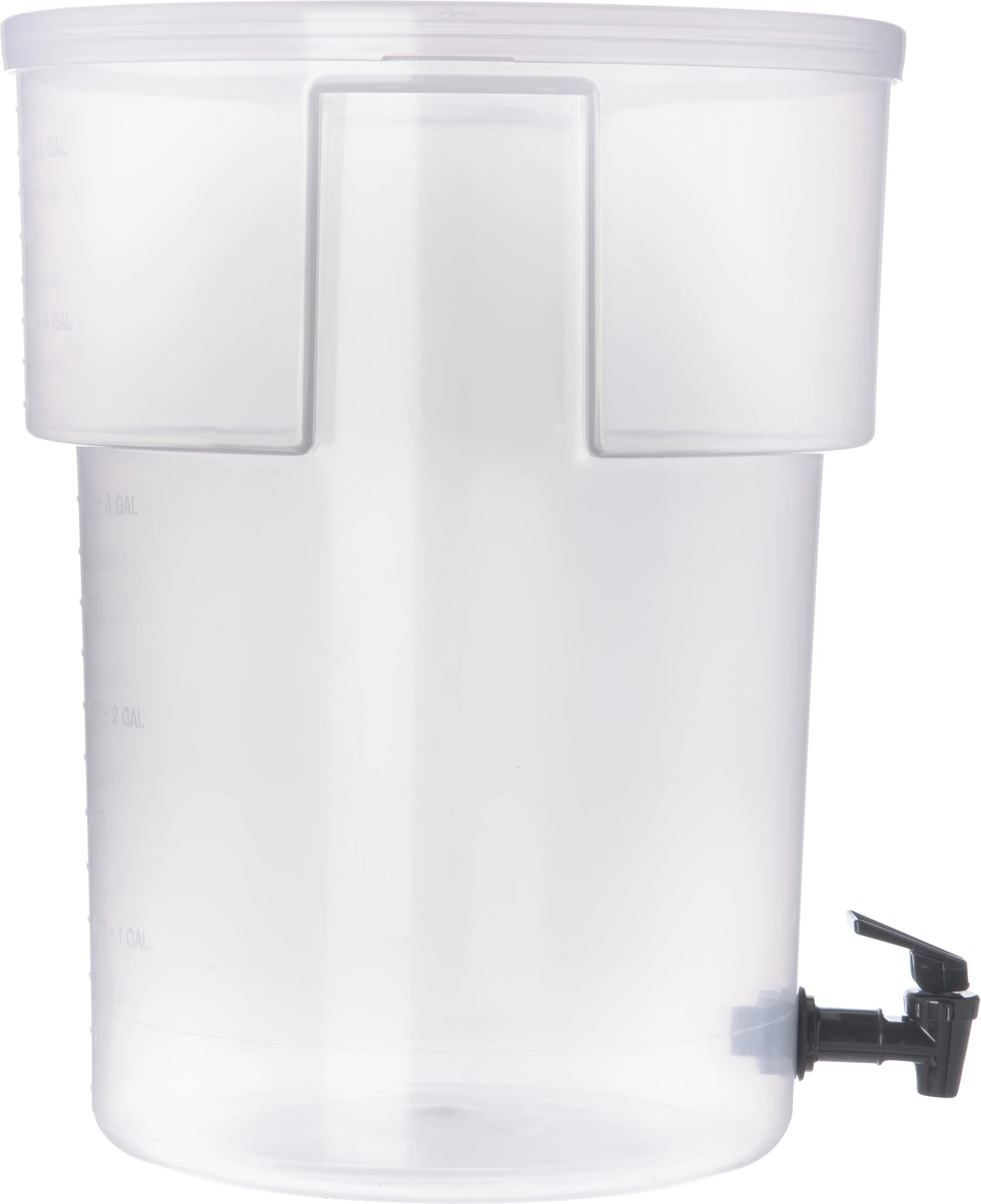 Carlisle 220930 Round Beverage Dispenser 5 gal - Clear - Image 4