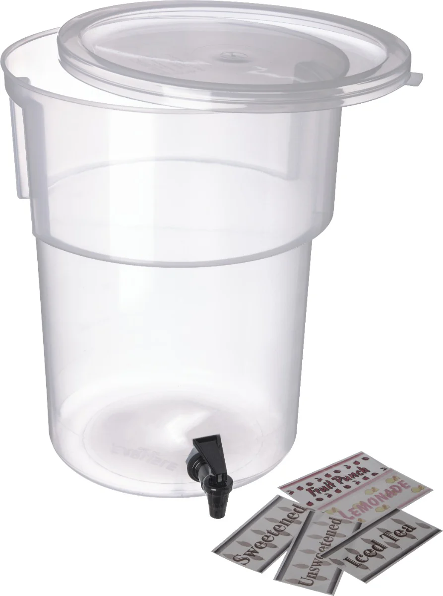 Carlisle 220930 Round Beverage Dispenser 5 gal - Clear - Image 8