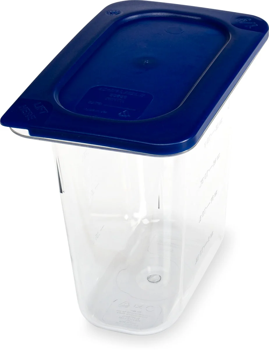 Carlisle 3068807 StorPlus Polycarbonate Food Pan 6" Deep - 1/9 Size - Clear - Image 18