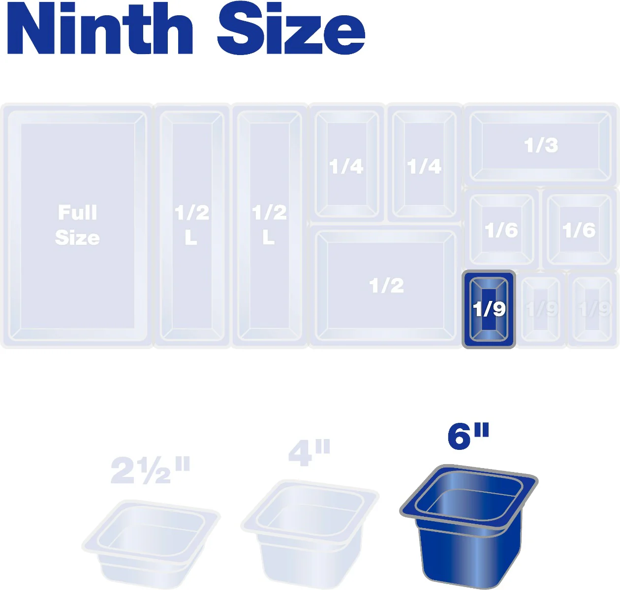 Carlisle 3068807 StorPlus Polycarbonate Food Pan 6" Deep - 1/9 Size - Clear - Image 5