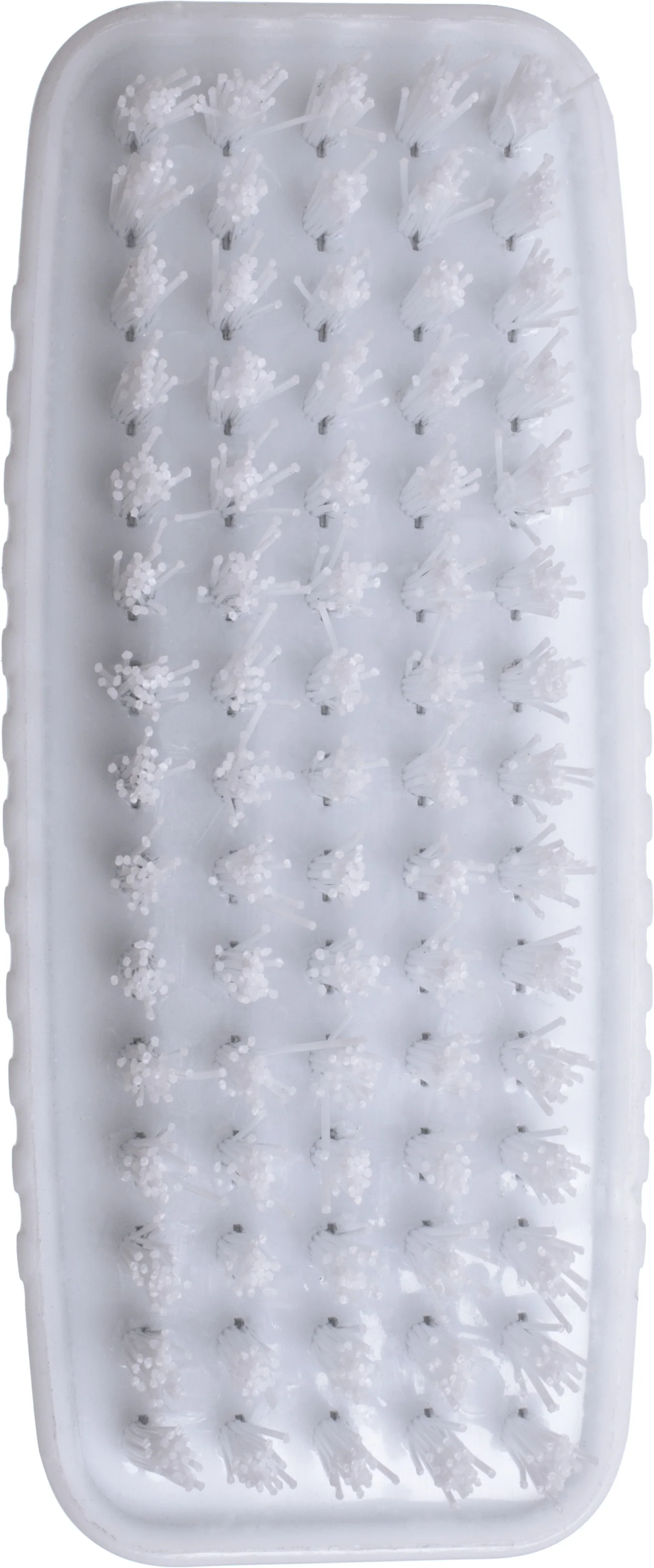Carlisle 3623900 Sparta Double-Sided Hand and Nail Brush 3-1/2" - White - Image 3