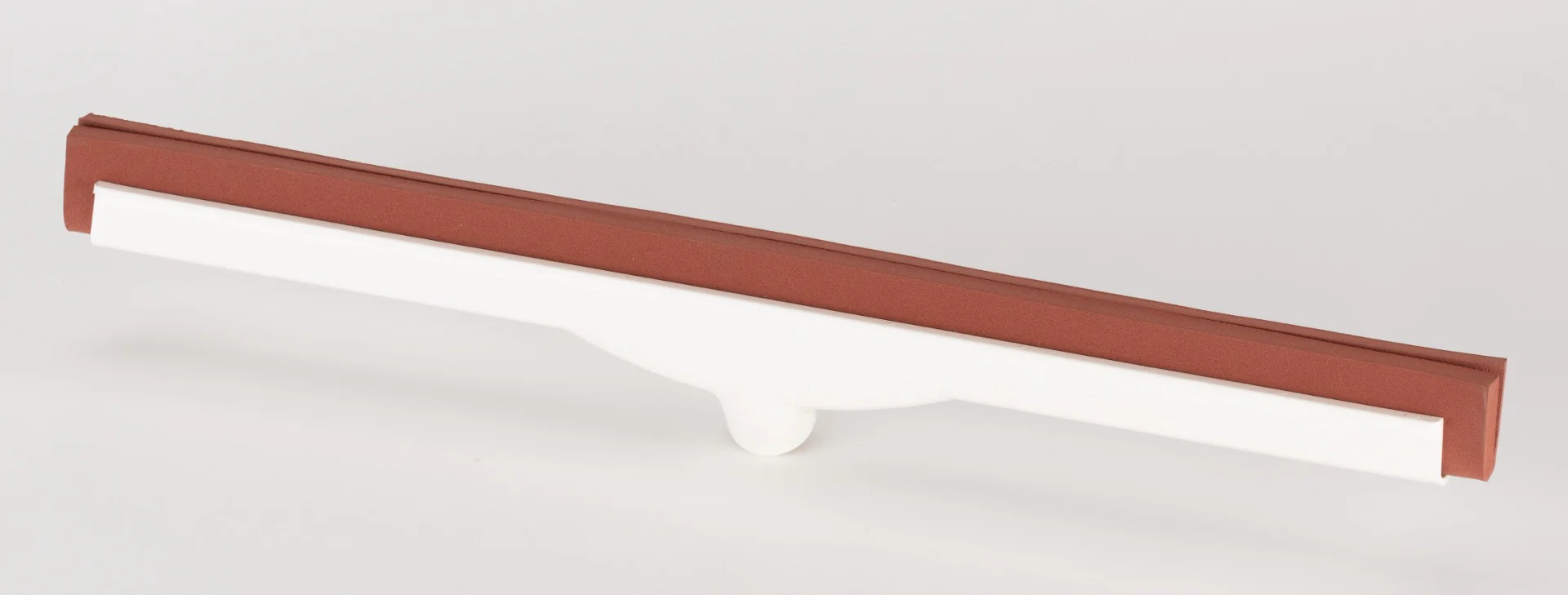 Carlisle 36692200 Flo-Pac Red Double Moss Foam Rubber Floor Squeegee (Head Only) with White Plastic Frame 22" - Image 4