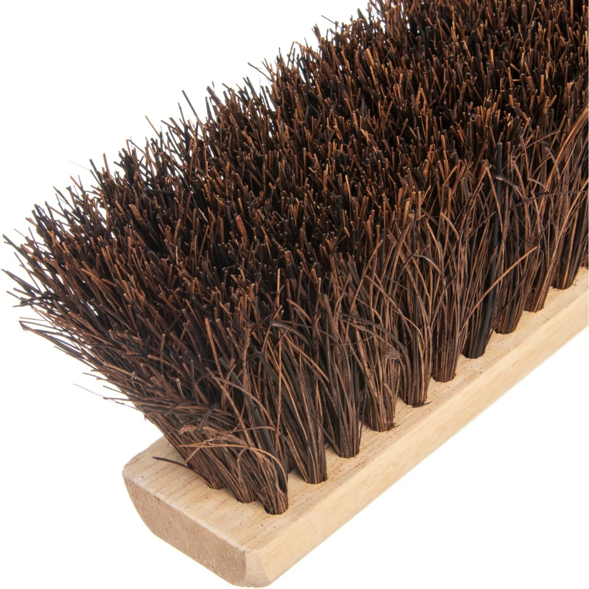 Carlisle 3621911800 Flo-Pac Palmyra Push Broom / Floor Sweep Brush Head with Wood Block 18" - Image 3