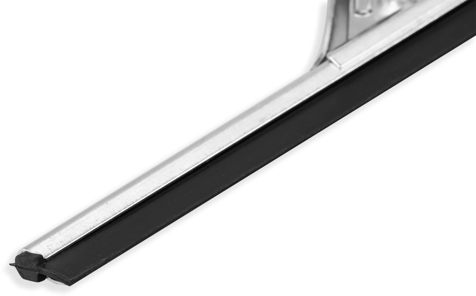 Carlisle 4007000 Flo-Pac Hand Held Window Squeegee with 12 " Black Rubber Blade and Stainless Steel Handle - Image 12