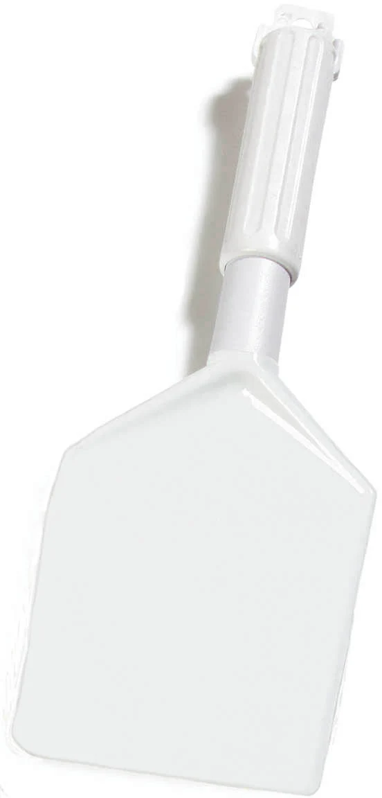 Carlisle 4035002 Sparta Nylon Spatula / Scraping Paddle with White Plastic Handle 13-1/2"OAL - Image 2