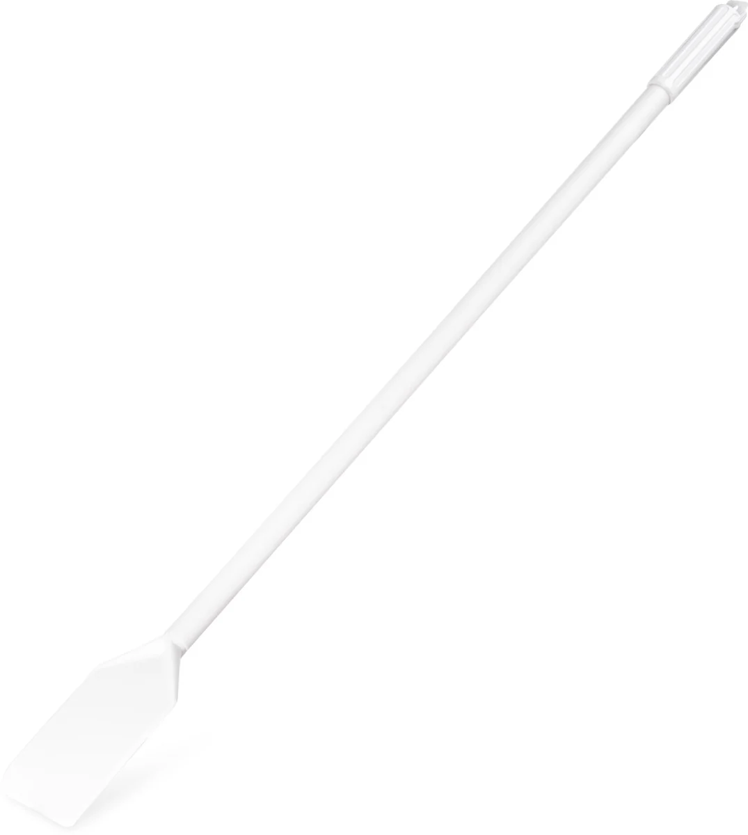 Carlisle 4035202 Sparta Flexible Nylon Spatula / Scraping Paddle with White Long Plastic Handle 40"OAL - Image 13