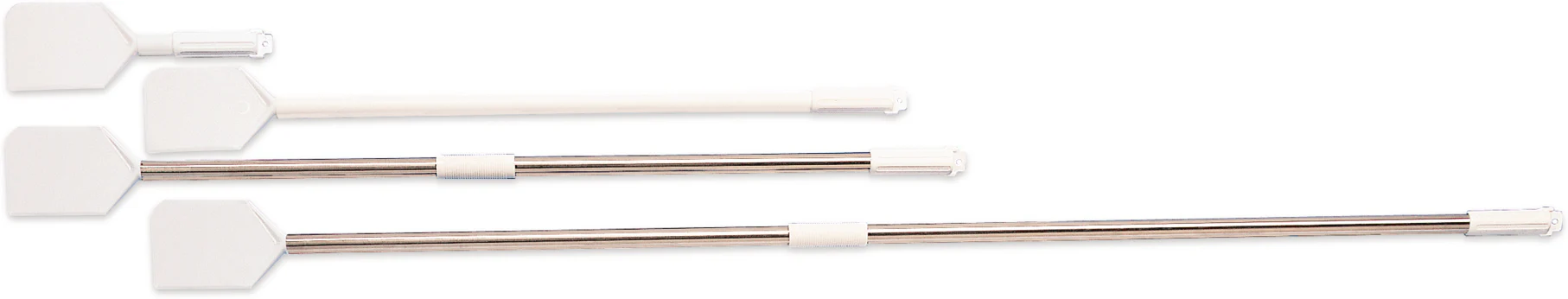 Carlisle 4035202 Sparta Flexible Nylon Spatula / Scraping Paddle with White Long Plastic Handle 40"OAL - Image 7