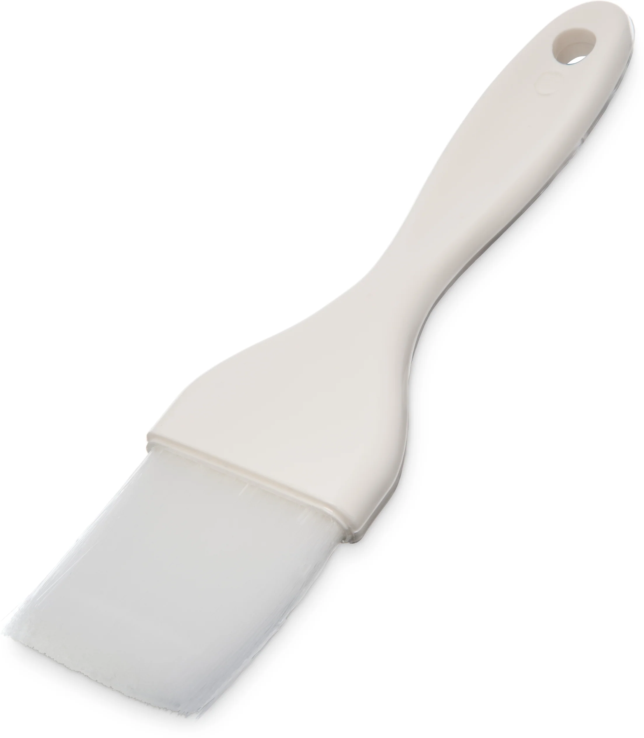 Carlisle 4039102 Sparta Galaxy Flat Pastry Brush with 2"W Nylon Bristles & Plastic Handle - White
