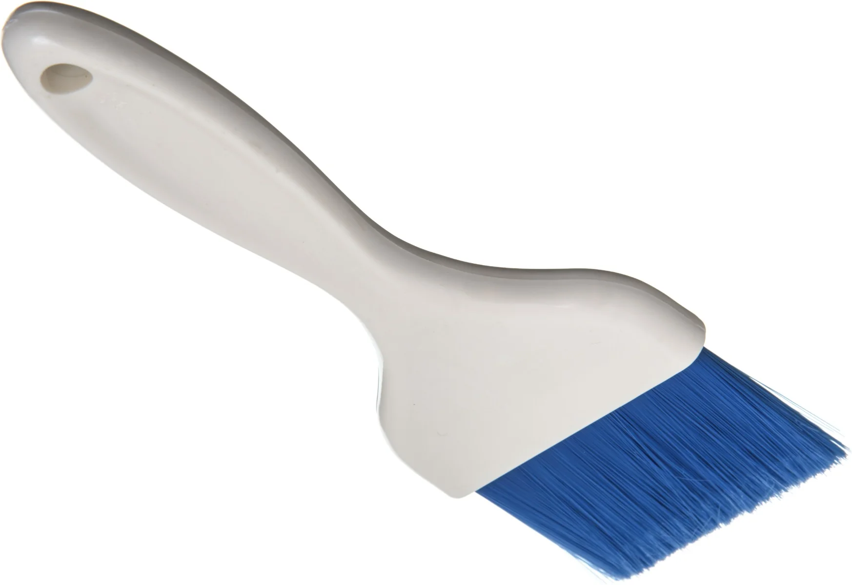Carlisle 4039214 Sparta Galaxy Pastry Brush with Blue Nylon Bristles and White Plastic Handle 3" - Blue - Image 7