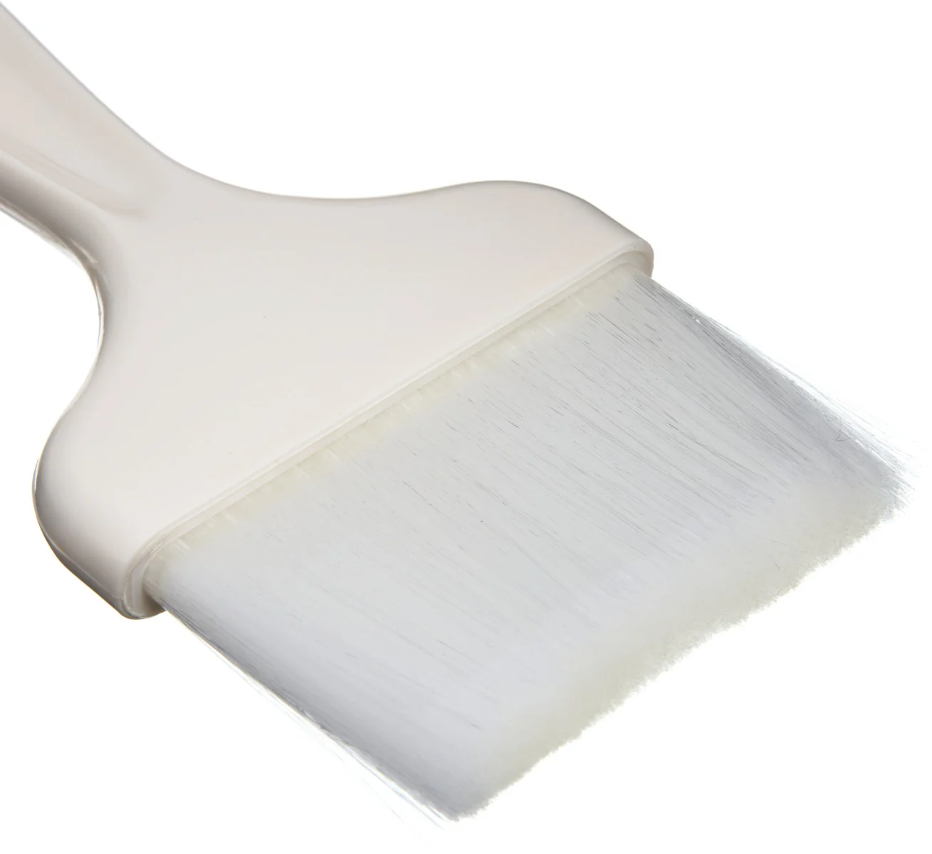 Carlisle 4039302 Sparta Galaxy Flat Pastry Brush with 4"W Nylon Bristles & Plastic Handle - White - Image 3