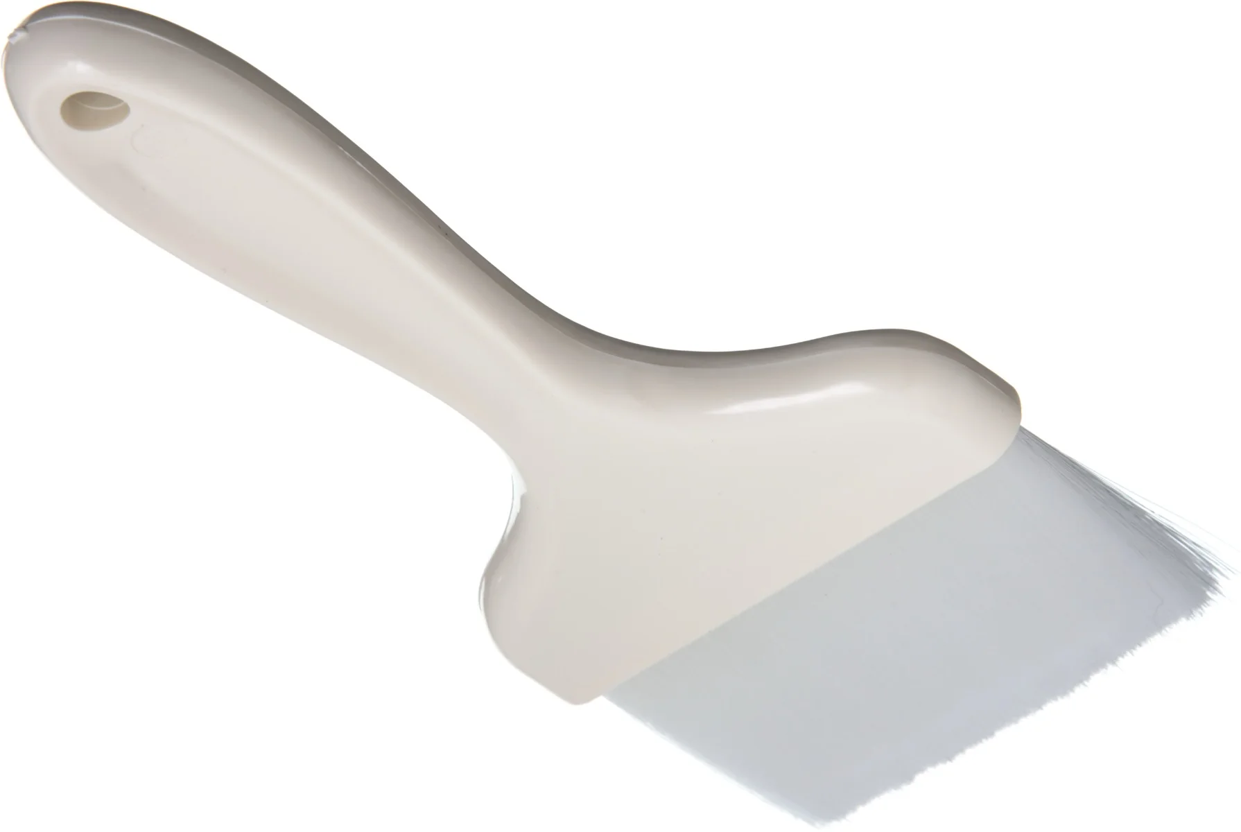 Carlisle 4039302 Sparta Galaxy Flat Pastry Brush with 4"W Nylon Bristles & Plastic Handle - White - Image 8