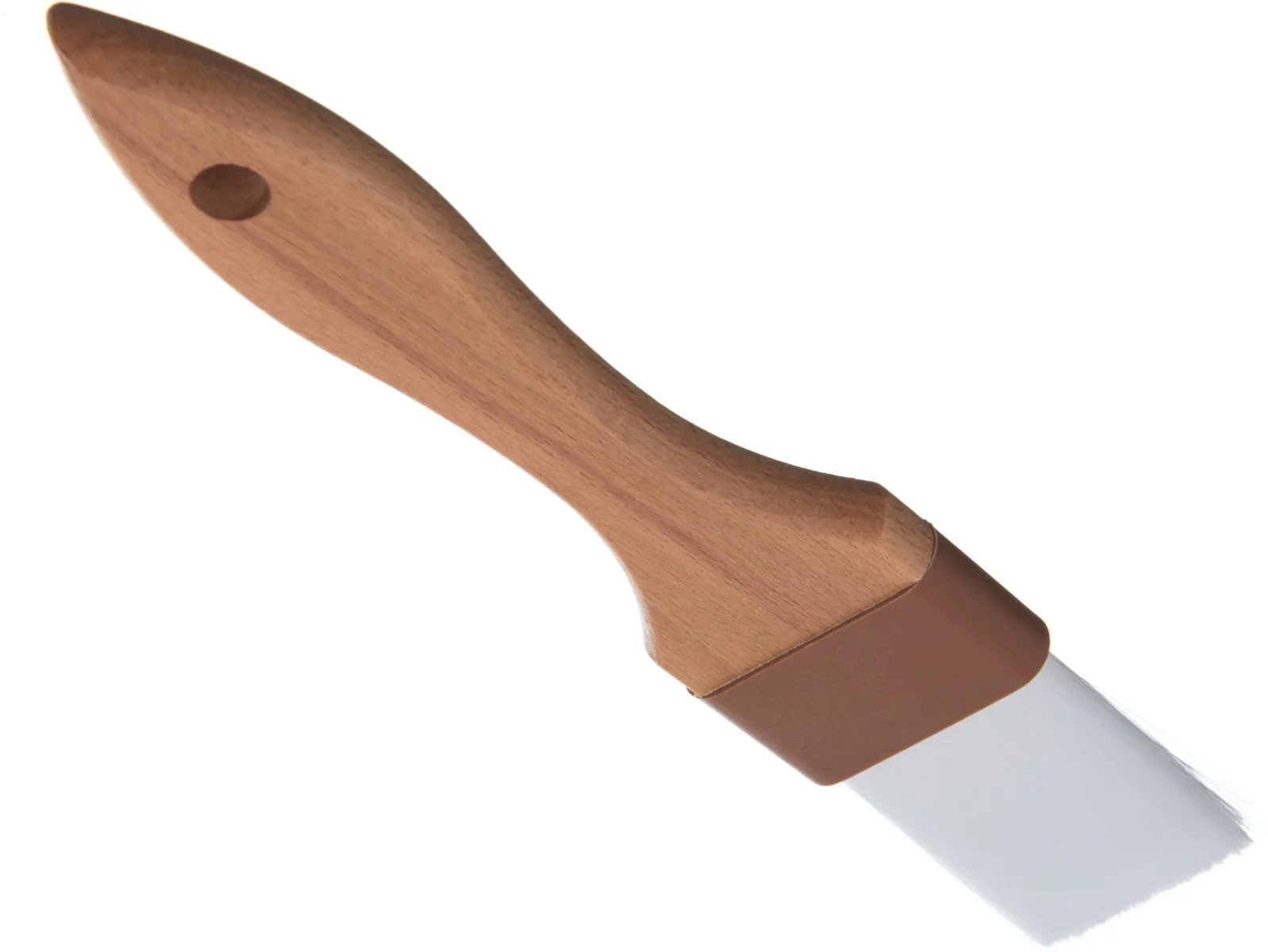 Carlisle 4039600 Sparta Chef Series Pastry Brush with White Nylon Bristles and Hardwood Handle 1-1/2" - Image 4