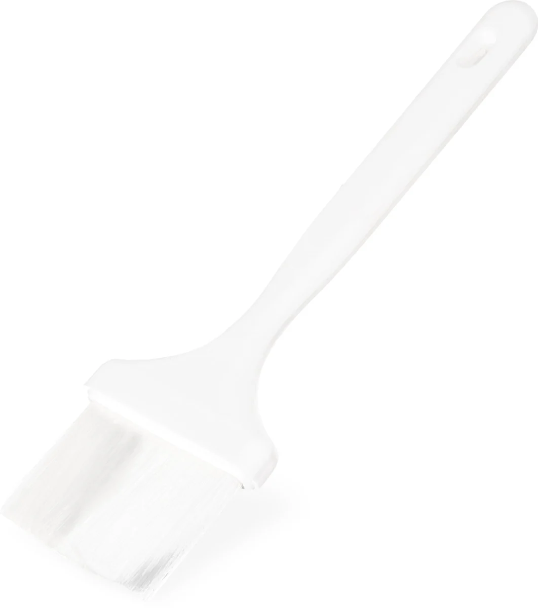 Carlisle 4040202 Carlisle Pastry Brush 3" Soft Bristles w/WhiteHandle - Image 7
