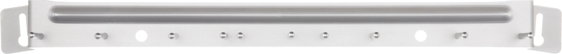 Carlisle 4073500 Sparta Spectrum Aluminum Broom & Brush Rack 17" - Image 6