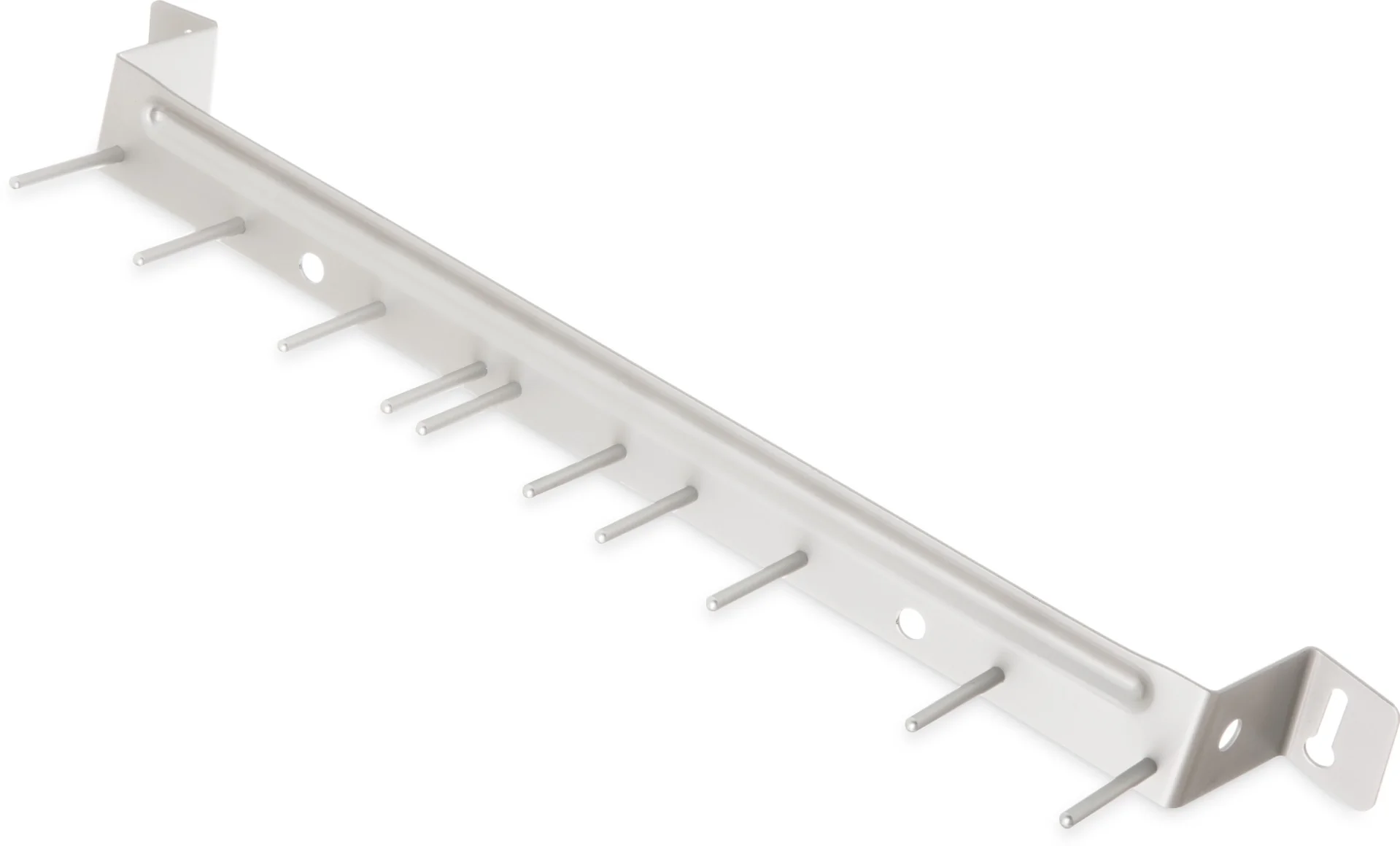 Carlisle 4073500 Sparta Spectrum Aluminum Broom & Brush Rack 17" - Image 7