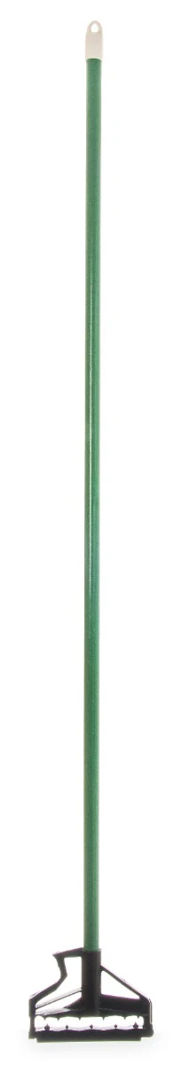 Carlisle 4166409 Sparta Spectrum Quik-Release Fiberglass Mop Handle with Flexible Plastic Head 60"L - Green