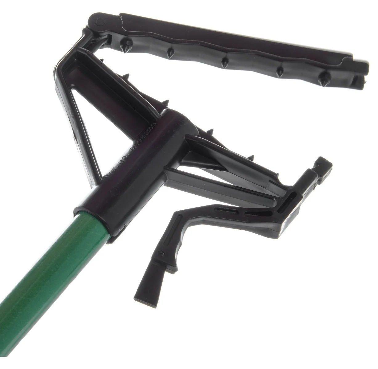 Carlisle 4166409 Sparta Spectrum Quik-Release Fiberglass Mop Handle with Flexible Plastic Head 60"L - Green - Image 6