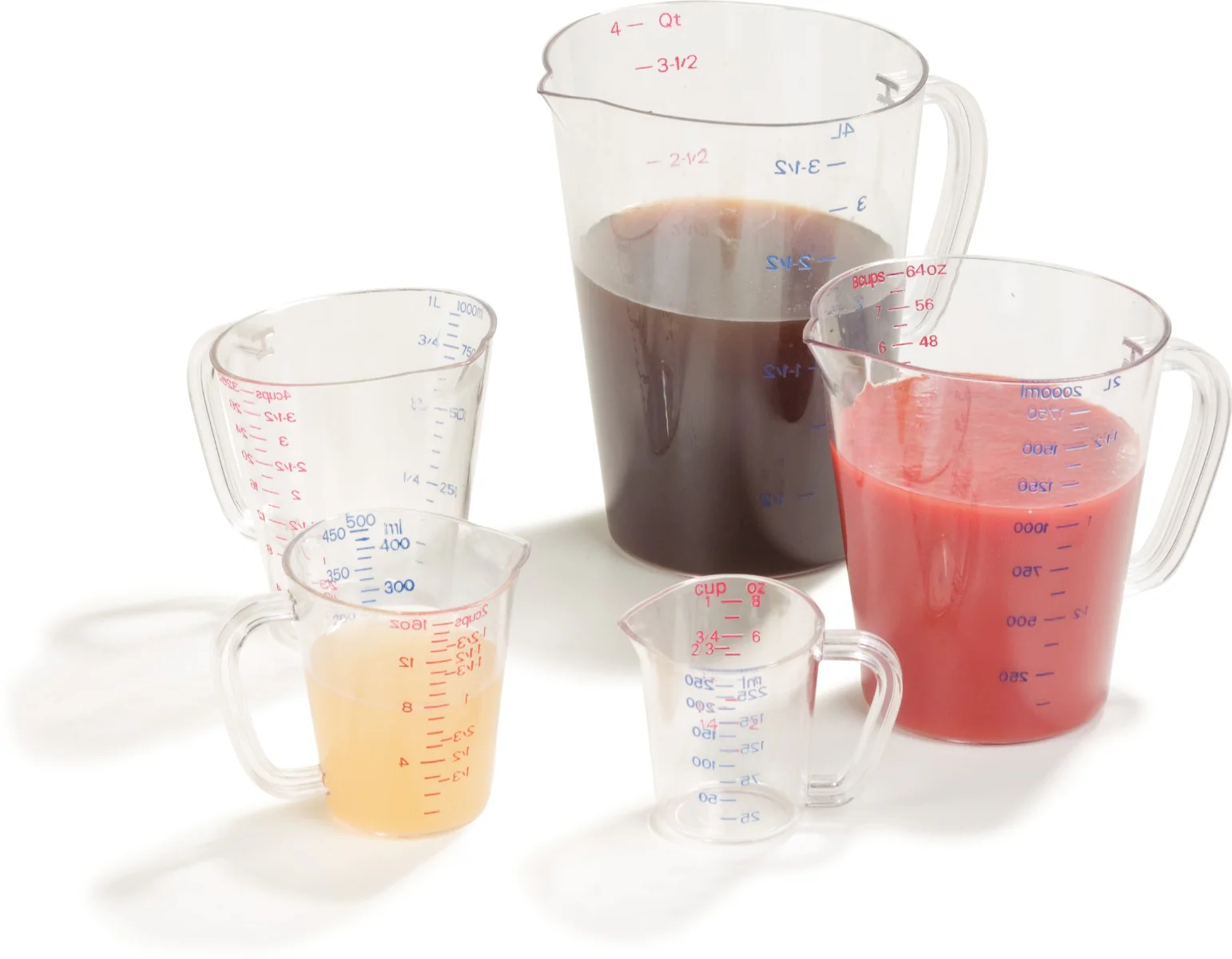 Carlisle 4314307 Carlisle Measuring Cup 32 oz, Clear Plastic - Image 3