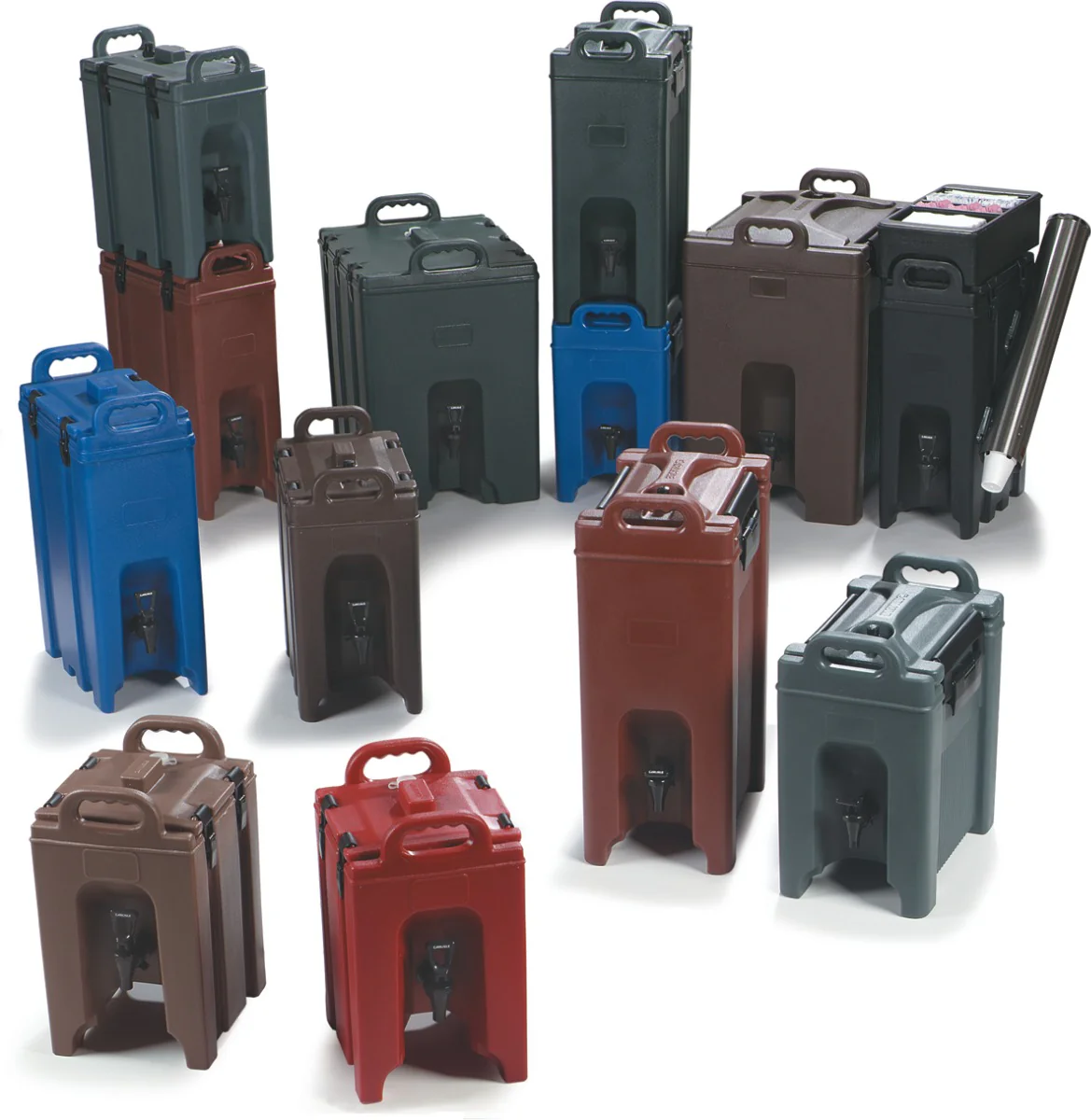 Carlisle XT500001 Cateraide Beverage Dispenser 5 Gal. Brown - Image 3
