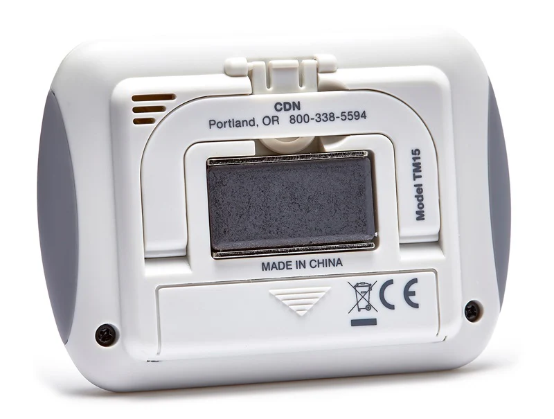 CDN TM15 Extra Big Digit 100 Minute Digital Timer 2-1/2"W x 1-3/8"H - White - Image 4