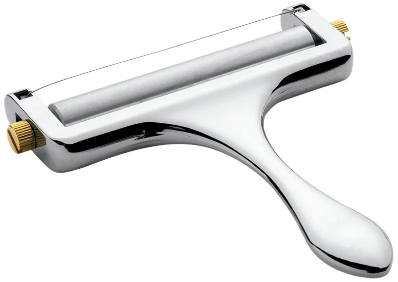 Brown 386 Cast Aluminum Manual Cheese Slicer with 4" Stainless Steel Wire - Image 2