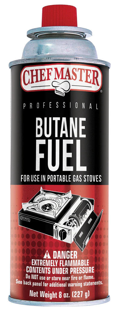 Chef Master 40062 (BF-1010) Butane Fuel 8 oz. Can (not available for shipment, in store purchase only)