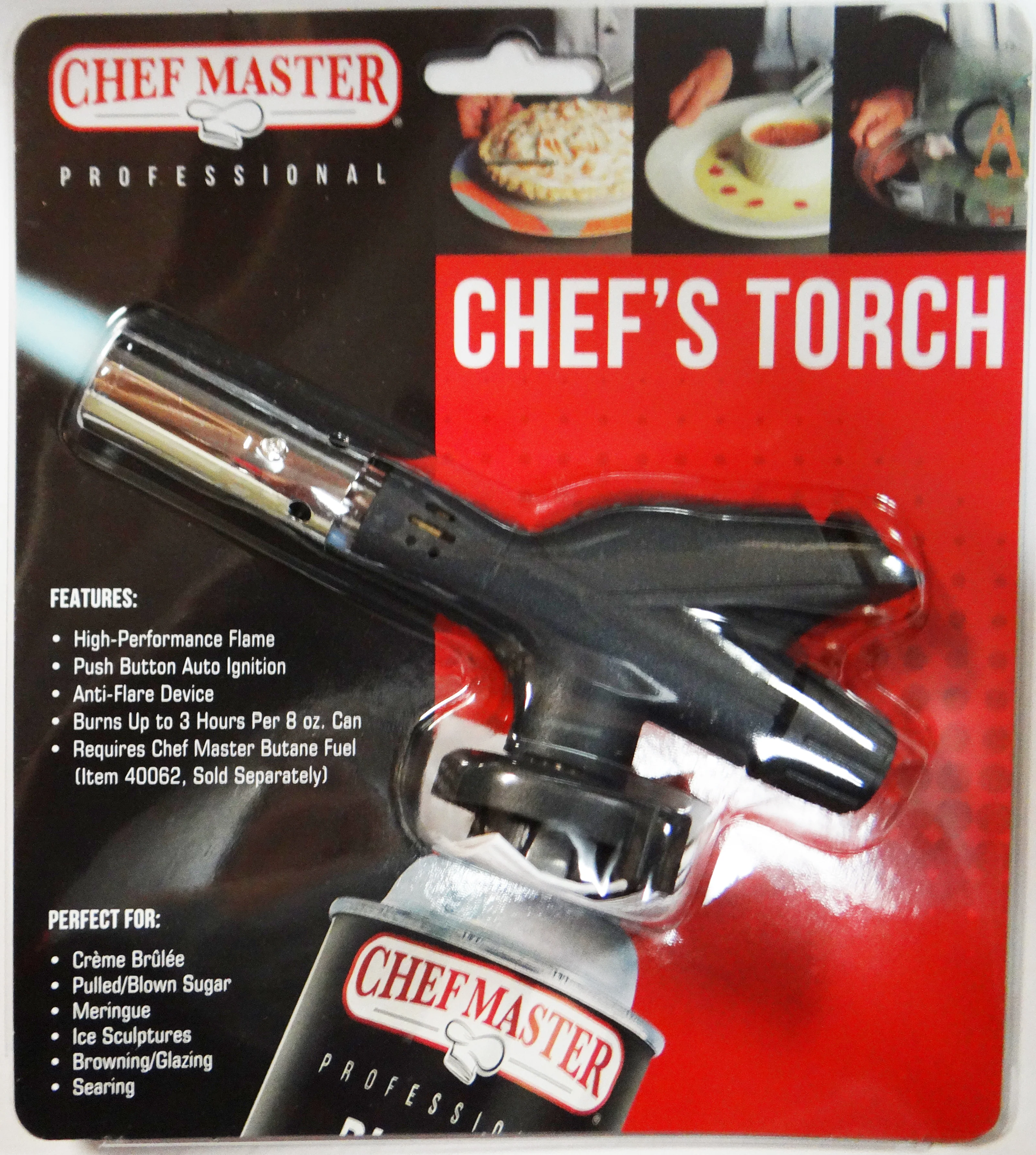 Chef Master 90014 Professional Chef's Torch - Use with 8 oz. Butane Fuel Can - Image 6