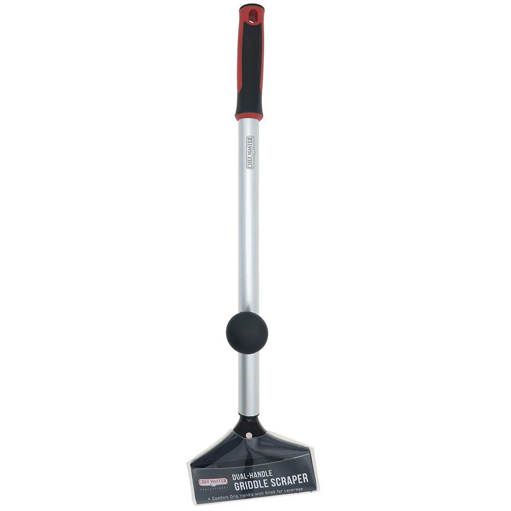 Chef Master 90220 Dual-Handle Griddle Scraper 32" - Image 2