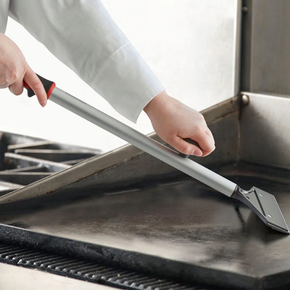 Chef Master 90220 Dual-Handle Griddle Scraper 32" - Image 3