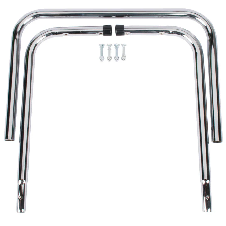 Vollrath 1698 Traex Chrome Plated Dolly Handle - 30" x 20 1/2" - Image 4