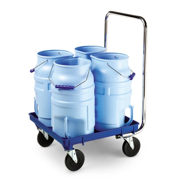 Vollrath 1698 Traex Chrome Plated Dolly Handle - 30" x 20 1/2" - Image 5