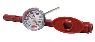 Cooper-Atkins 1246-02-2 Twin Pack Bi-metal Insertion Pocket Test Thermometer with 1"dia. Dial & 5" Stem - (0 to 220 Deg. F) - Image 2