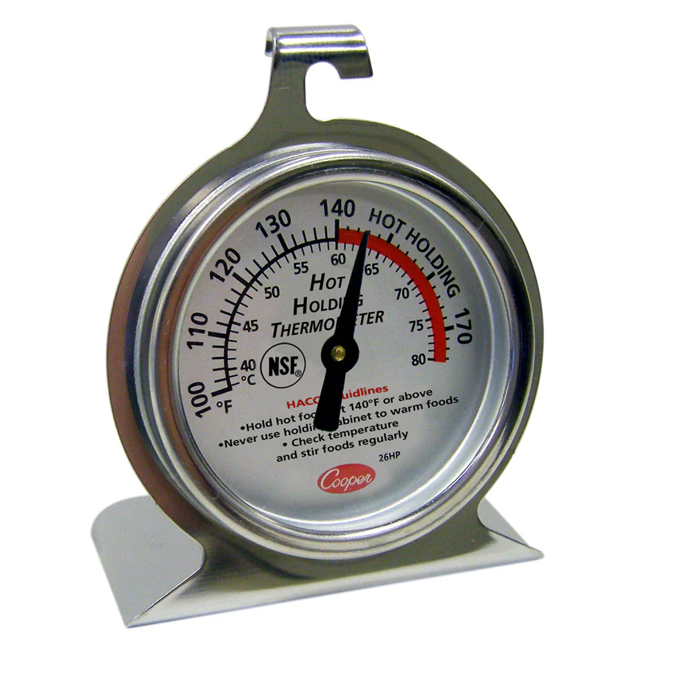 Cooper-Atkins 26HP-01-1 HACCP Dial Proofing Holding Cabinet Thermometer - (100 to 175 Deg. F)